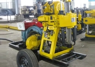 200 Metre Derinlik Hidrolik Borewell Makinesi Dikey Özelleştirilmiş Tekerlekler Monteli